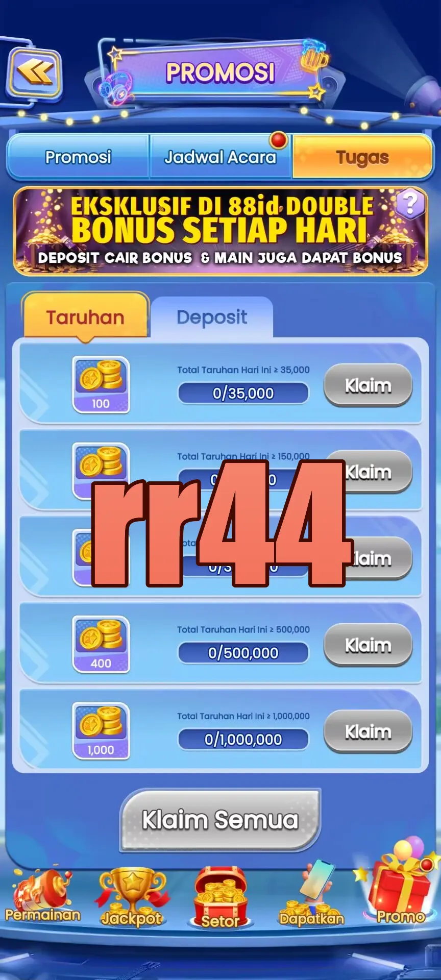 rr44 Masuk